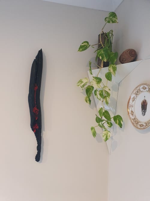 Bloody Consumption II | Wall Sculpture in Wall Hangings by Forlano Design. Item made of wood & glass compatible with contemporary style