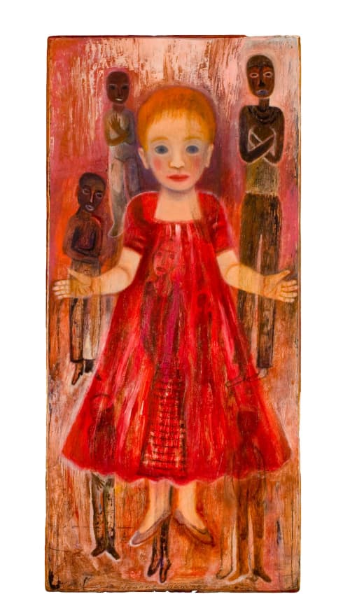 Spirit Helpers for Helen | Oil And Acrylic Painting in Paintings by Joanne Hammer