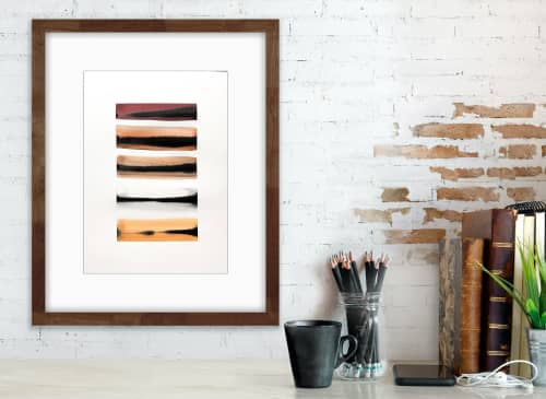 Coastal | Watercolor Painting in Paintings by Brooke Rowlands. Item composed of paper