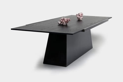 T3 Table | Conference Table in Tables by ARTLESS. Item composed of oak wood and steel