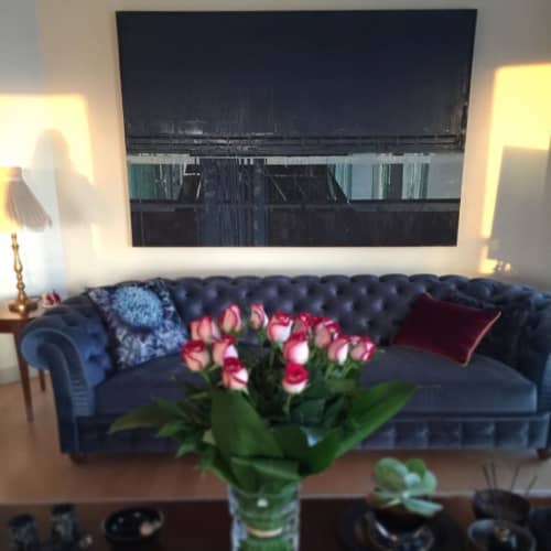 Painting | Oil And Acrylic Painting in Paintings by Seçil Art Studio London. Item composed of canvas
