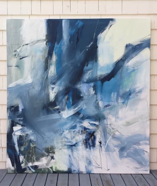 Abstract painting "Still Moving" | Paintings by Emilia Dubicki