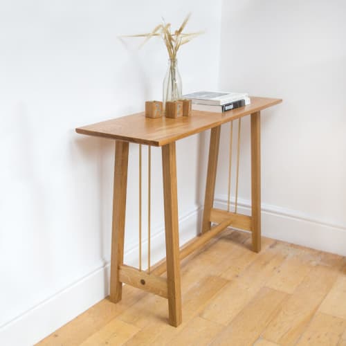 Console table | Tables by Majid Lavasani. Item composed of oak wood