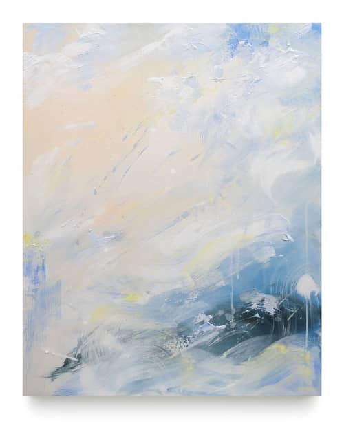 Sky High | Oil And Acrylic Painting in Paintings by Dana Mooney Art. Item made of canvas