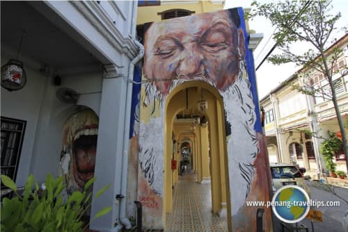 "Ctrl X ctrl V" | Street Murals by Gabriel Pitcher. Item composed of synthetic