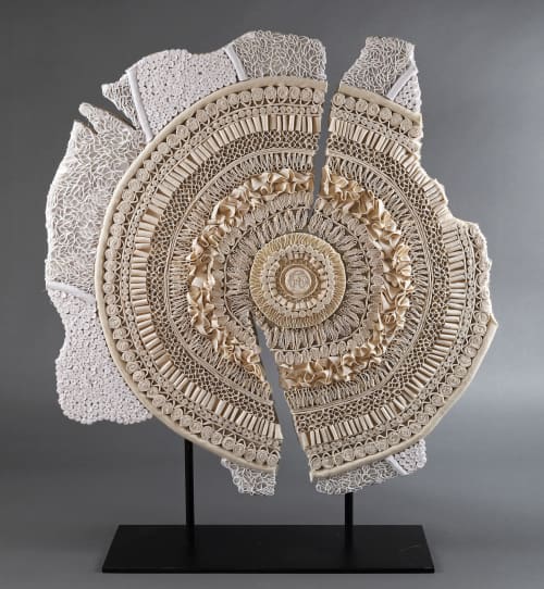 Mandala | Mixed Media by Ellen Schiffman