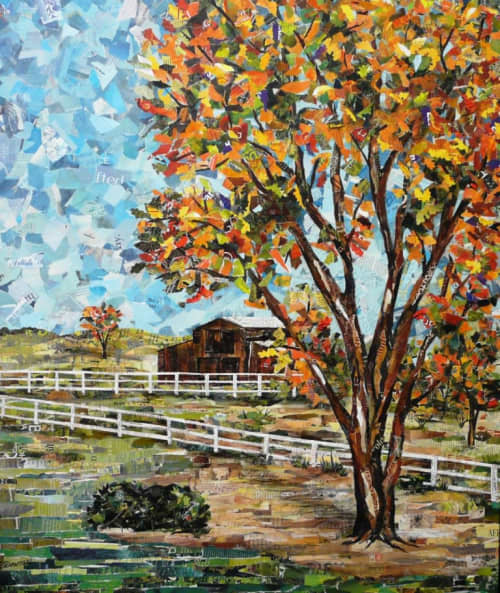 Autumn Colors at the Ranch | Paintings by Eileen Downes