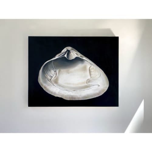 Surf Clam No. 2 | Paintings by Renee Levin