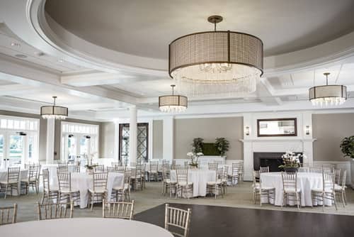 Custom Pendants | Pendants by ILEX Architectural Lighting | Shorehaven Golf Club in Norwalk. Item composed of aluminum