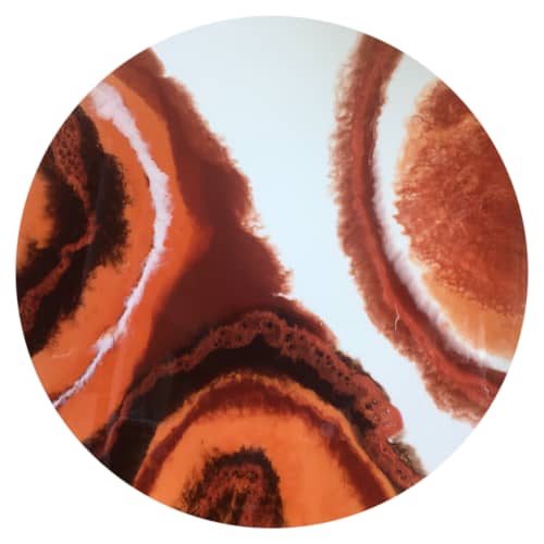 Bronze Delight | Oil And Acrylic Painting in Paintings by Art By Skevi. Item made of wood with synthetic
