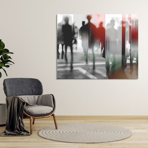 Human Vision II | Photography by Sven Pfrommer. Item composed of glass and paper in urban style