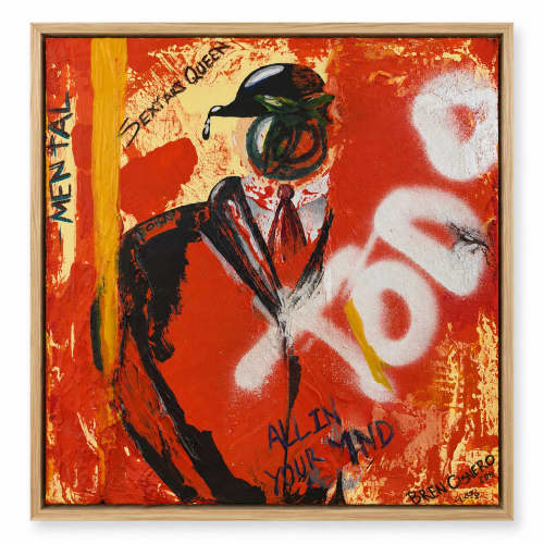 To Do TODO | Paintings by Juana Perfecta. Item made of canvas works with contemporary & art deco style