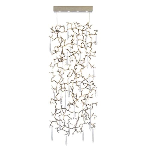 QZ306 AQUA PANEL | Chandeliers by alanmizrahilighting | New York in New York. Item composed of glass