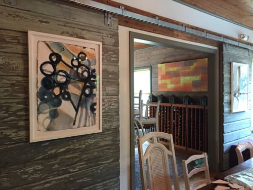 Cassiopeia | Watercolor Painting in Paintings by Caroline Wright | Swoop in Austin. Item composed of paper