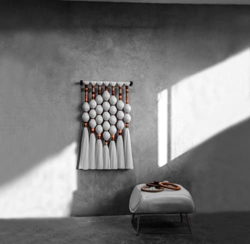 Blossom Masterpiece | Macrame Wall Hanging in Wall Hangings by Mila MLcreation. Item composed of cotton