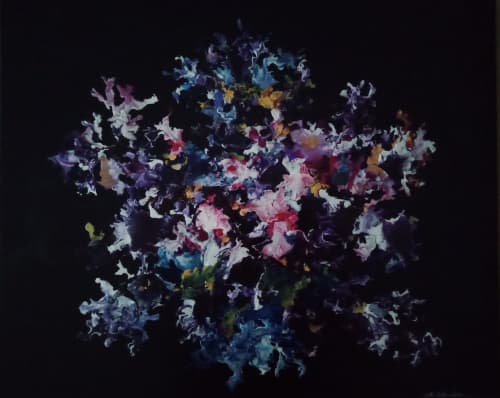 Beauty For Ashes | Oil And Acrylic Painting in Paintings by Grace Foo-Barton