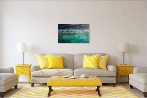It happened one night | Oil And Acrylic Painting in Paintings by Elena Parau