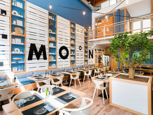 MOoN Bar & Restaurant | Interior Design by MARGA ROTGER interiorisme | Moon Bar & Restaurant in Port d'Alcúdia