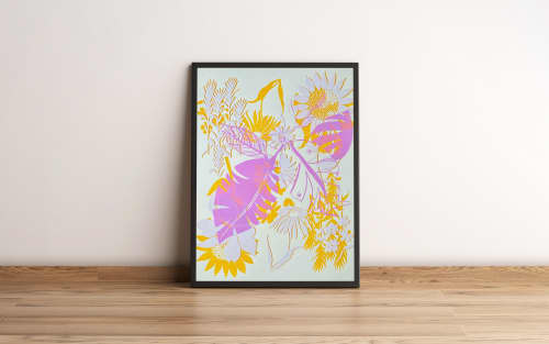 Wildflower *unframed | Prints by Scorparium by Victrola Studio. Item composed of paper in contemporary or modern style