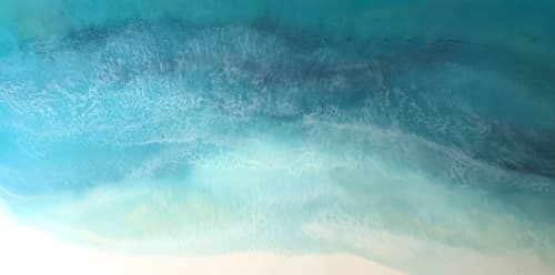 Private Collection:  Set Sail | Oil And Acrylic Painting in Paintings by MELISSA RENEE fieryfordeepblue  Art & Design. Item made of wood with synthetic works with contemporary & coastal style