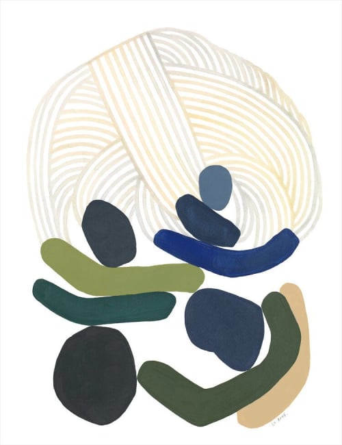 Rainbows II | Prints by Ruth Le Roux. Item composed of paper