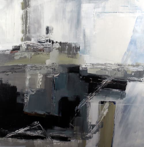 Europa | Oil And Acrylic Painting in Paintings by Jane Robinson. Item made of canvas