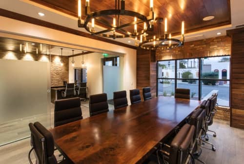Large Conference Table | Tables by Citizen Wood Company | Old Town Scottsdale Shoppes in Scottsdale. Item made of walnut with metal