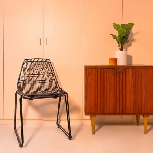 Stacking Lucy | Dining Chair in Chairs by Bend Goods. Item composed of steel