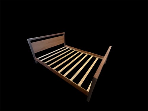 Solid walnut queen or king | Beds & Accessories by Rock Richardson