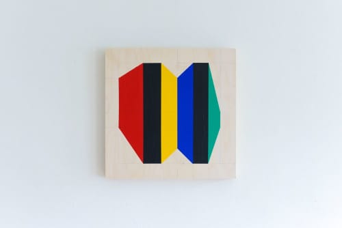 Surface Daylight, I | Oil And Acrylic Painting in Paintings by Atelier Stumpo. Item made of wood & synthetic