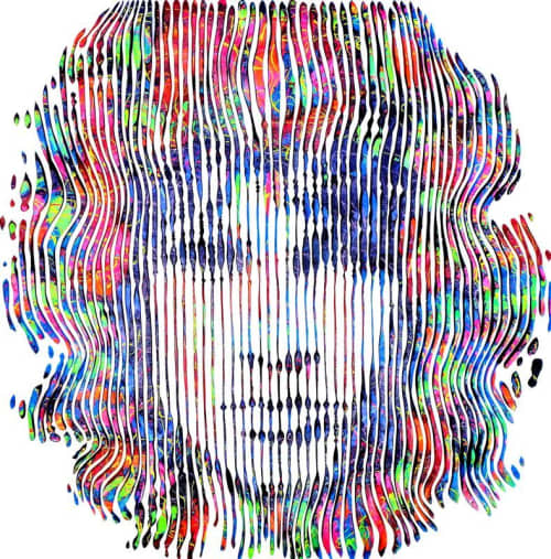 Jim Morrison the doors you make me real by Virginie SCHROEDER