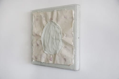 Menta Collage I | Mixed Media by Kim Fonder. Item made of paper