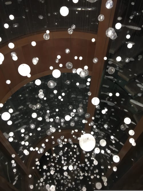 Monumental Chandelier  - Hôtel Les Neiges | Chandeliers by Beau&Bien | Hôtel Barrière Les Neiges in Saint-Bon-Tarentaise