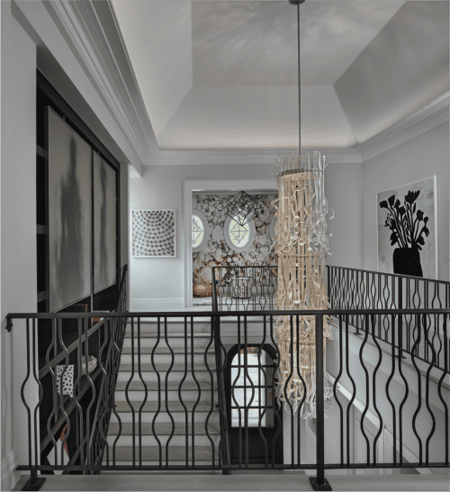 'Tangled' | Chandeliers by April Wagner, epiphany studios. Item made of steel & glass
