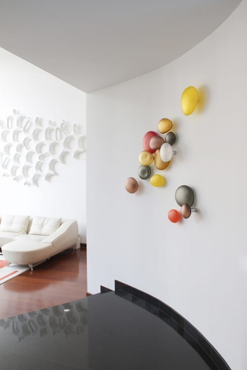 Rock Series | Wall Sculpture in Wall Hangings by Jeffries Glass. Item made of glass
