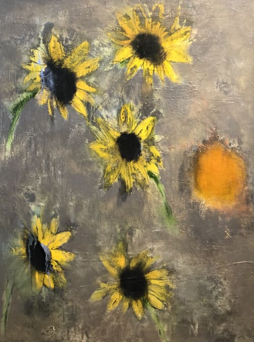 Rise and Shining Awareness | Oil And Acrylic Painting in Paintings by Adam Shaw Studio. Item made of canvas with synthetic