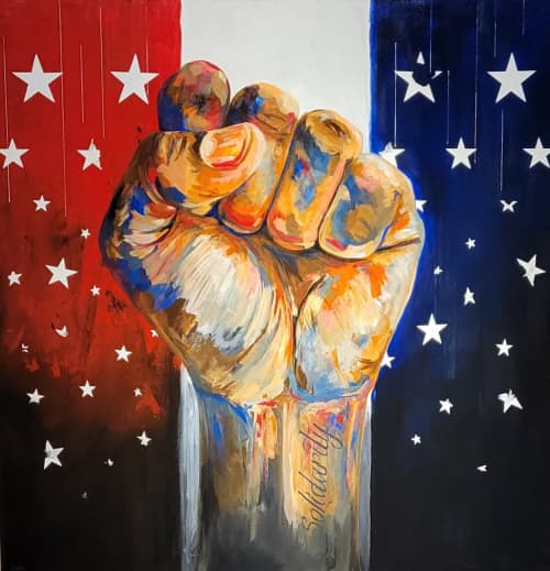 Solidarity | Mixed Media by Keith Doles