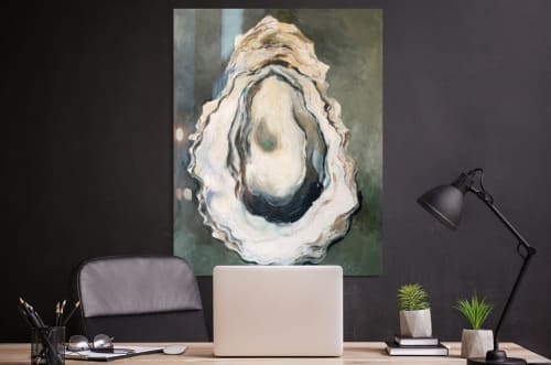 Oyster Shell Study | Paintings by Sarah Butcher Art