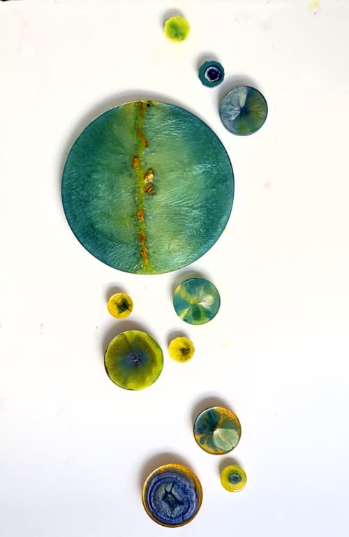 Portal/Sold | Ornament in Decorative Objects by Wall Art Object by Betti Brillembourg. Item made of synthetic compatible with modern and transitional style