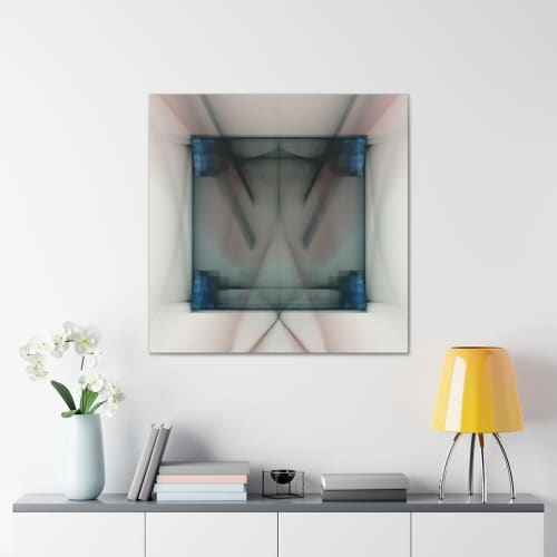 Minimal 9260 | Oil And Acrylic Painting in Paintings by Rica Belna. Item made of canvas with synthetic