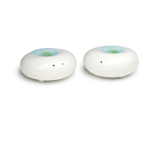 DIMPLES - Salt + Pepper | Holder in Tableware by Maia Ming Designs. Item made of ceramic