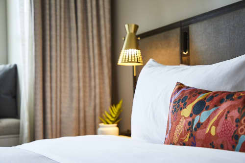 Pattern design | Pillow in Pillows by Paige Russell, ELOI | The Alida Hotel in Savannah. Item composed of fiber