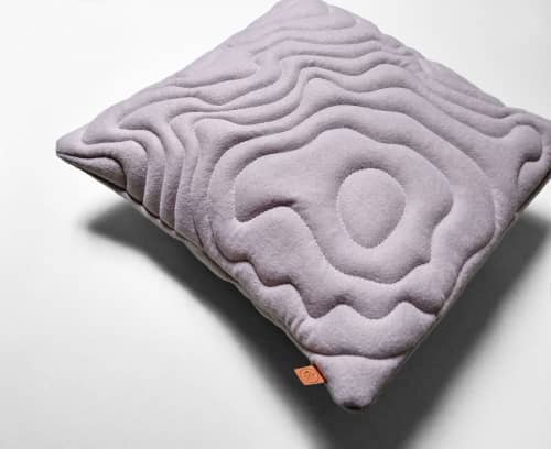 Washington Volcano Topography Pillows | Pillows by SML | Simple Modern Living. Item made of fiber