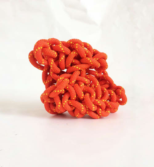 Remnant Rope Sculpture | Sculptures by Charlotte Blake. Item composed of synthetic in contemporary style