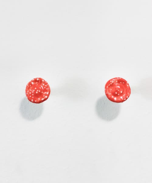Ceramic Mushroom Hook | Hardware by KOLOS ceramics. Item composed of ceramic in contemporary or country & farmhouse style