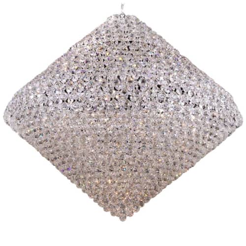 AM5900L DIAMOND | Chandeliers by alanmizrahilighting | New York in New York. Item made of glass