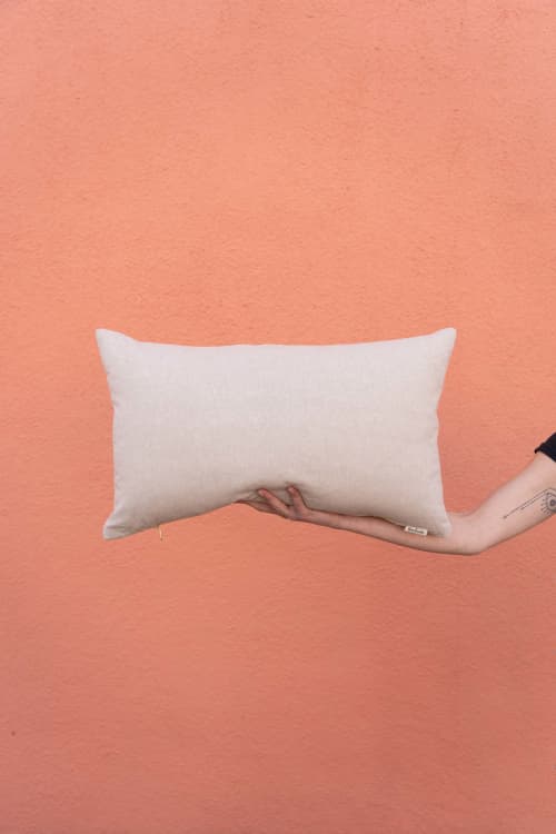 Overlook Lumbar Pillow | Pillows by Vacilando Studios. Item composed of cotton
