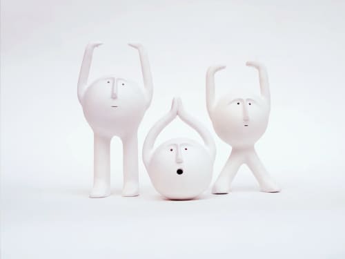 Party Series | Sculptures by Aman Khanna (Claymen)ˇ | Claymen in New Delhi. Item made of ceramic