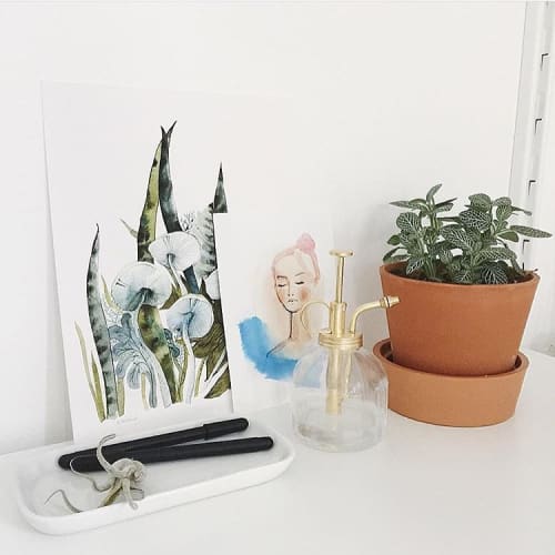 Fashion illustration | Prints by Kristine Brookshire Art. Item made of paper