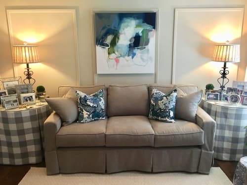 Abstract Painting | Mixed Media in Paintings by Wendy McWilliams. Item made of synthetic